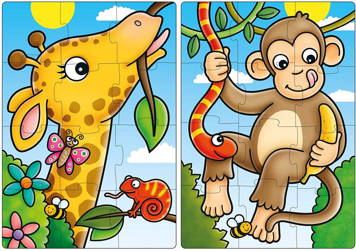 Orchard - 2 x 12Pc First Jungle Friends Puzzle