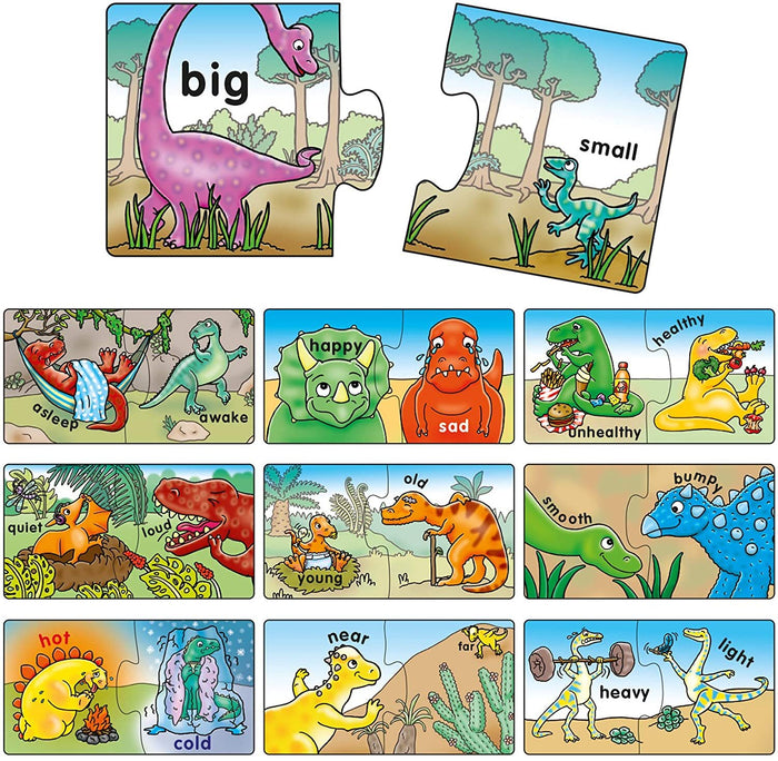 Orchard - 2 x 20Pc Dino Opposites Puzzle