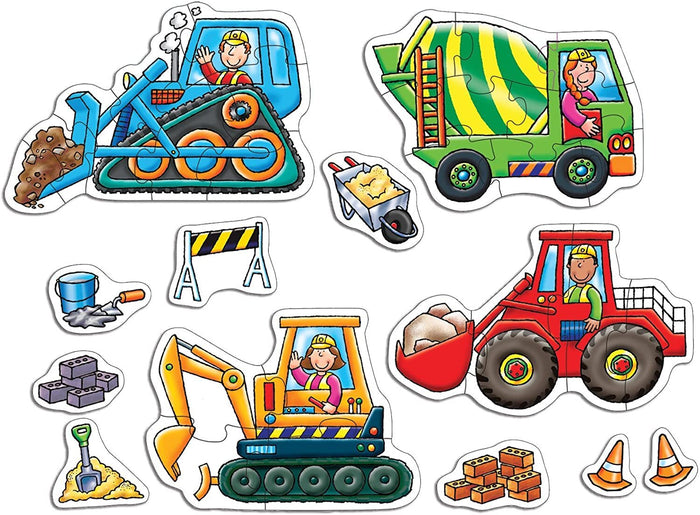 Orchard - 4 x 8Pc Big Wheels Puzzles