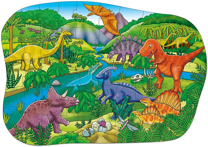 Orchard - 50Pc Big Dinosaur Shaped Puzzle