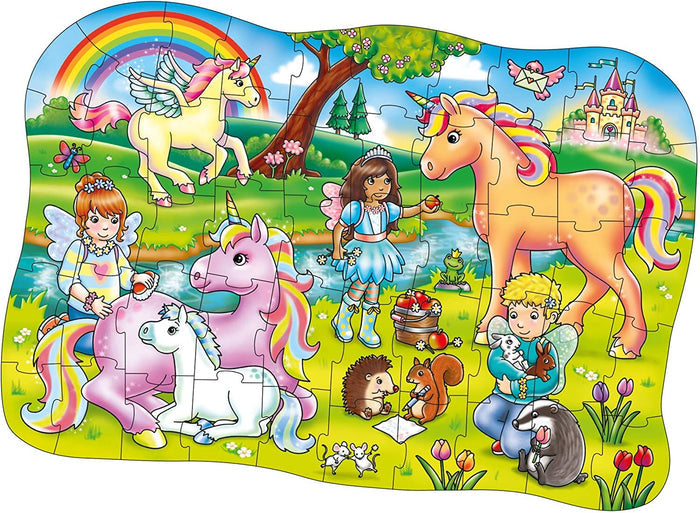 Orchard - 50Pc Unicorn Friends & Poster Puzzle