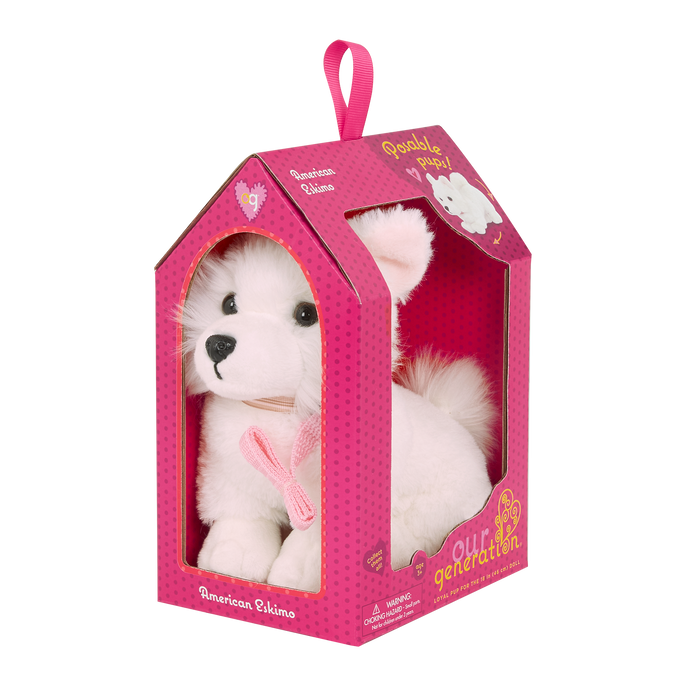 Our Generation American Eskimo pup package