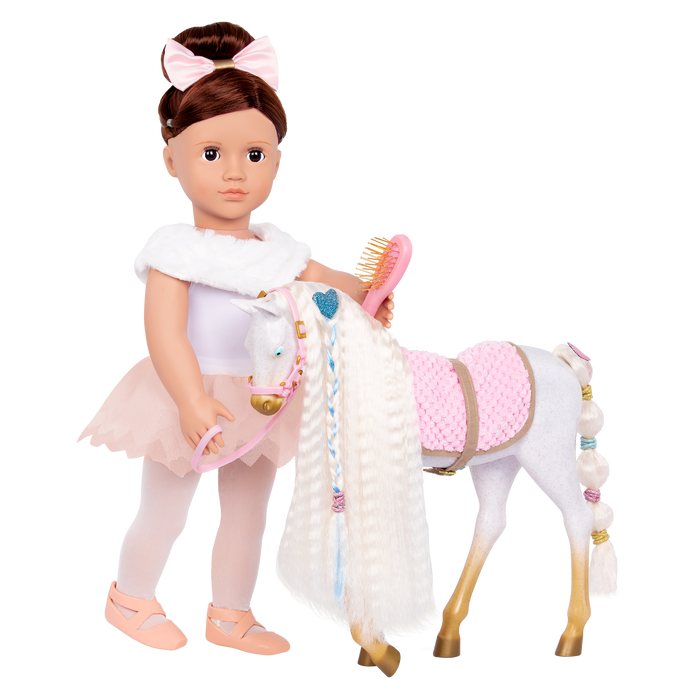 Andalusian foal figurine