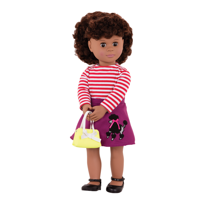 Cecee Retro 18-inch Doll with Poodle Skirt