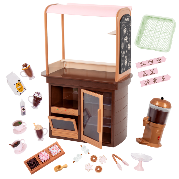 Hot chocolate stand playset