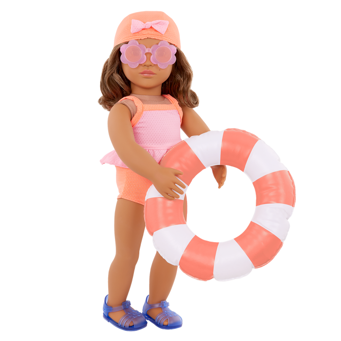 Our Generation Floaty Fun swimwear outfit for 18 inch dolls