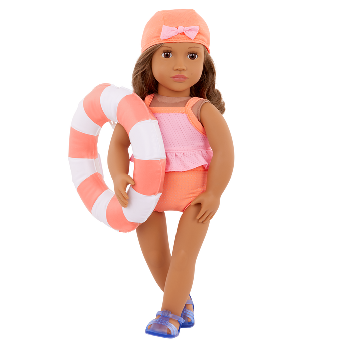 Our Generation Floaty Fun swimwear outfit for 18 inch dolls
