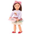 Our Generation Posable 18-inch Pizza Chef Doll Francesca