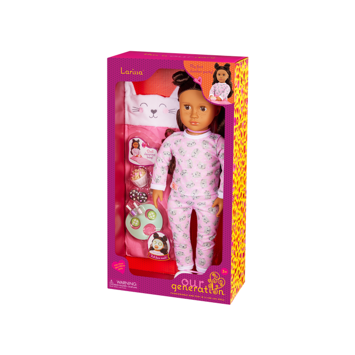 Our Generation 18-inch Doll Larissa and accessories