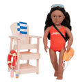 Lifeguard Playset for 18-inch Dolls