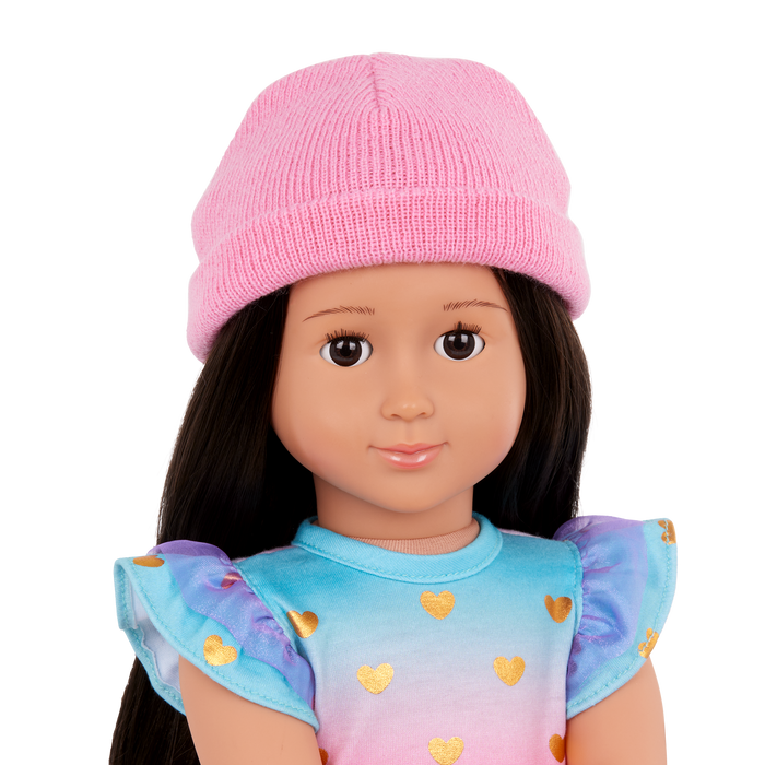 Our Generation Lovely Hearts Dress Outfit for 18-inch Dolls