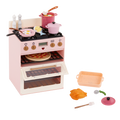 Our Generation Doll Oven with Play Food Accessories