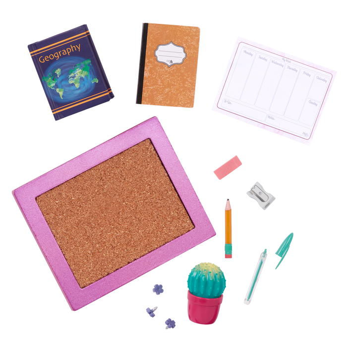Our Generation Working Wonder Desk Furniture for 18-inch Dolls