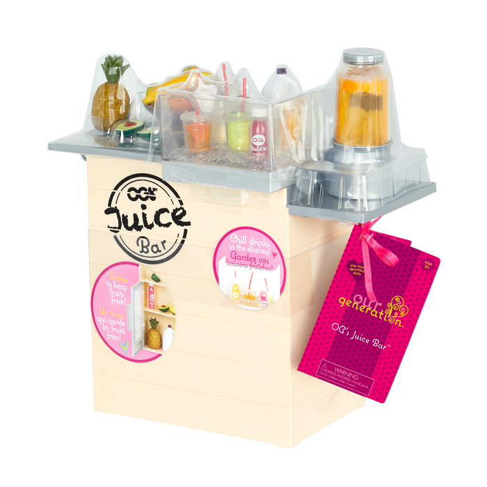 Our Generation Juice Bar Accessory Set for 18-inch Dolls