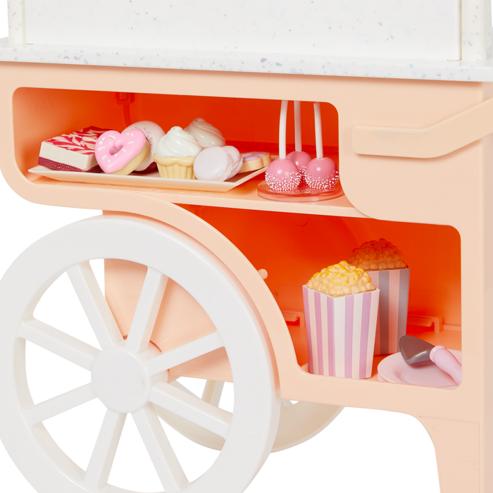 Oh So Sweet Cart 18-inch doll sweets playset