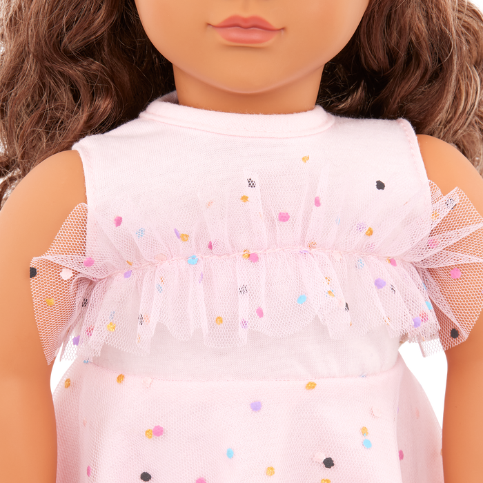 Our Generation Pink & Colourful Outfit for 18 inch dolls