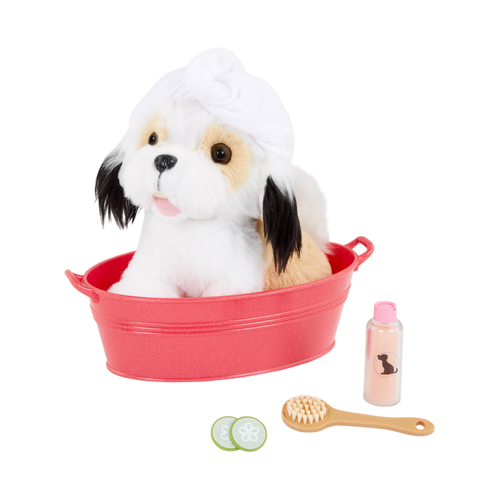 Our Generation Spa Day Pet Set with Shih Tzu Plush