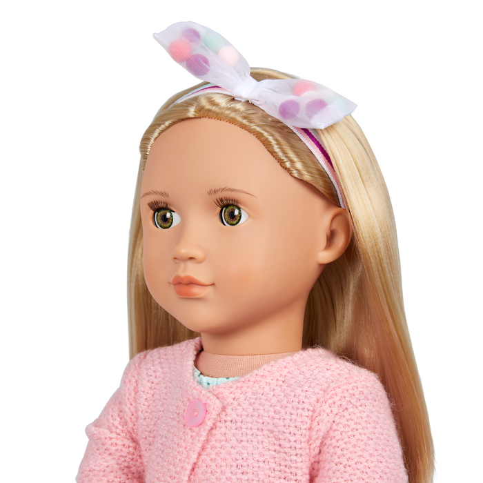 Our Generation Pretty Pom Poms Hair Accessories for 18-inch Dolls