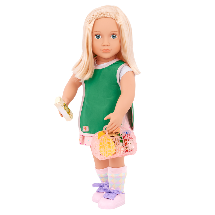 Our Generation Supermarket Checkout Grocery Set for 18-inch Dolls