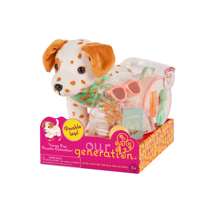 Our Generation – Vacay Pup-Posable Dalmatian