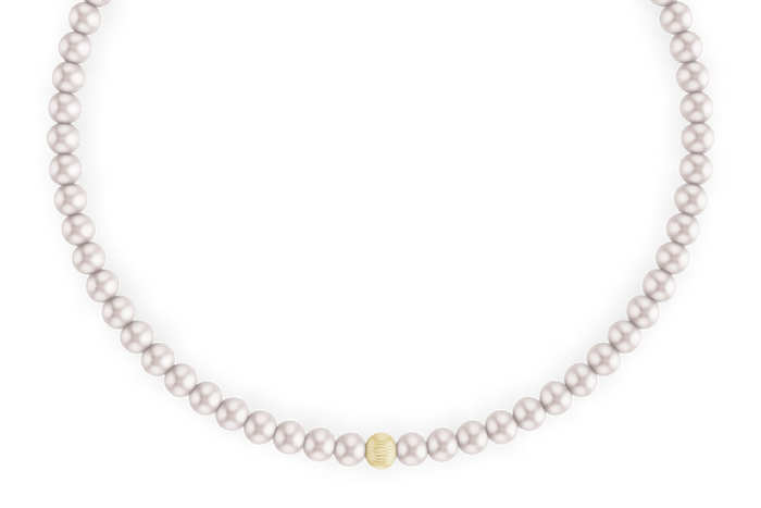 Pearl Crystal Beaded Stretchy Bracelet