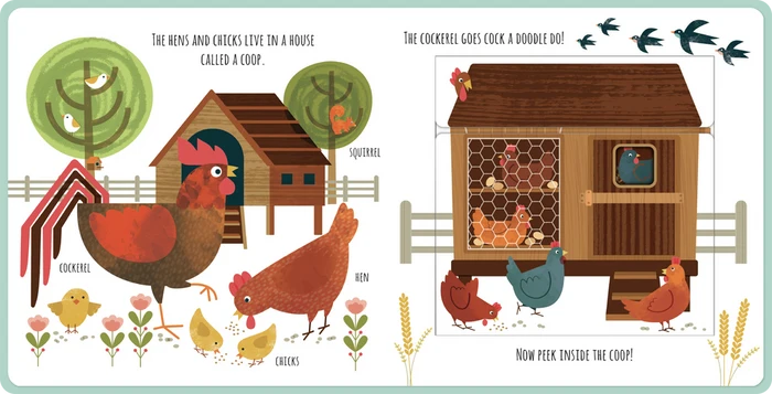 Peek Inside The Farm Book