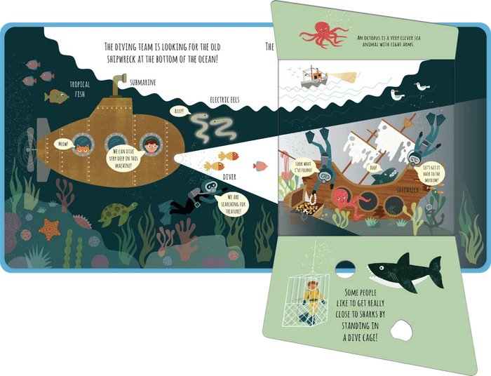 Peek Inside The Ocean Book