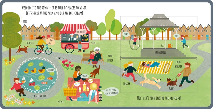 Peek Inside The Town Book