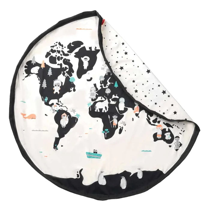 Play&Go - Toy Storage Bag - World Map