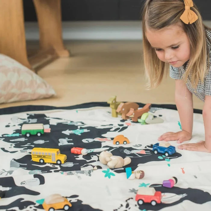 Play&Go - Toy Storage Bag - World Map