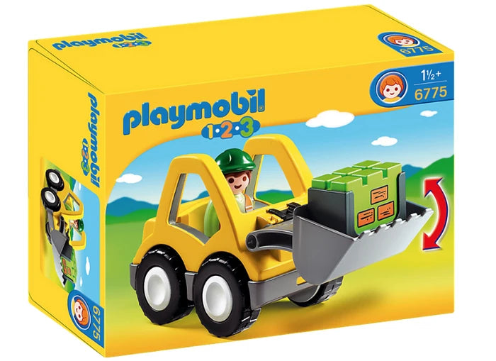 Playmobil - 1.2.3 Front Loader (6775)