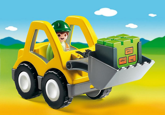 Playmobil - 1.2.3 Front Loader (6775)