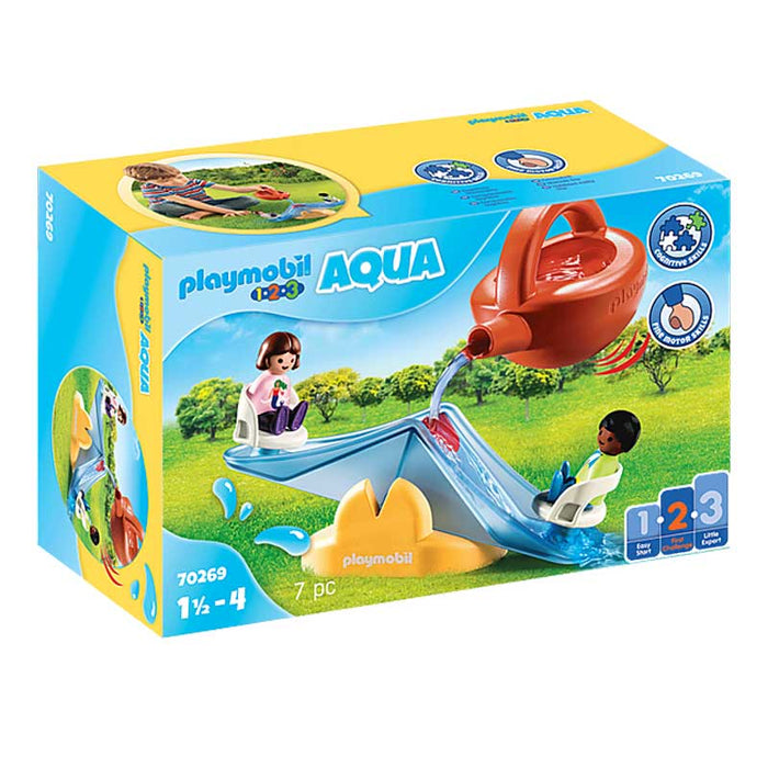 Playmobil - 1.2.3 Water Seesaw With Watering Can (70269)
