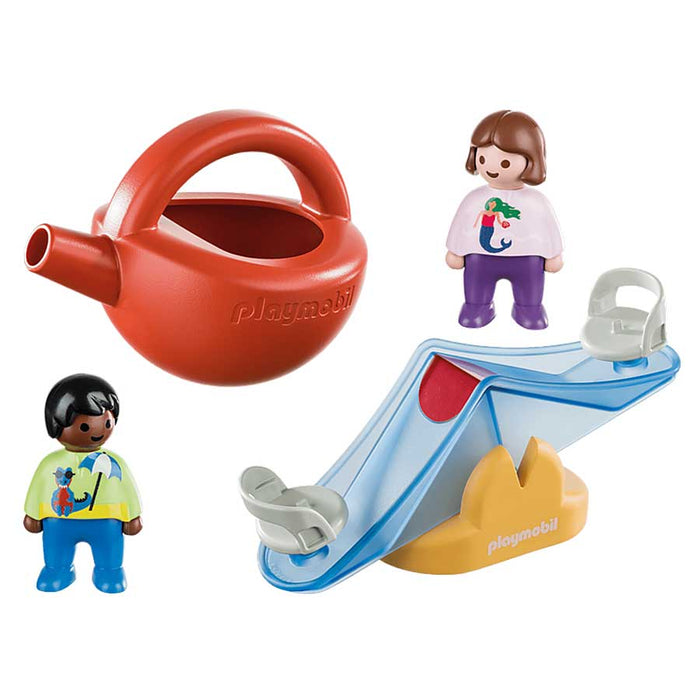 Playmobil - 1.2.3 Water Seesaw With Watering Can (70269)