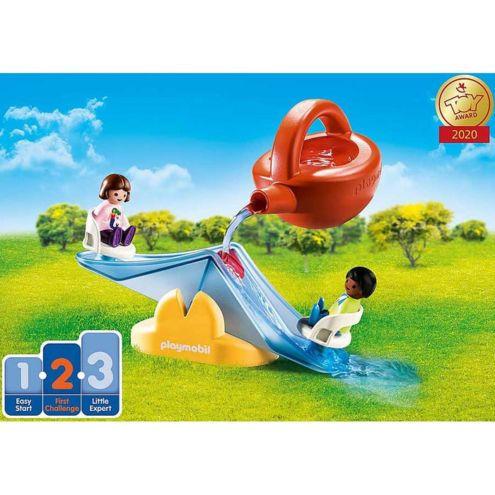 Playmobil - 1.2.3 Water Seesaw With Watering Can (70269)
