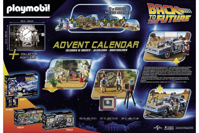 Playmobil - Advent Calendar - Back to the Future Pt 111 (70576)