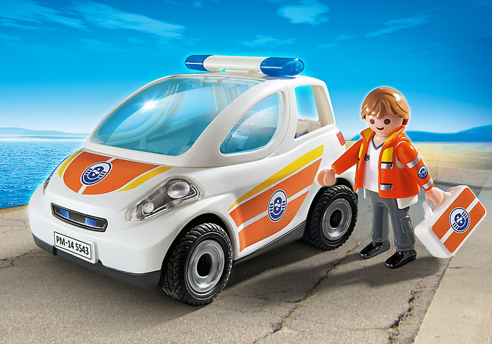 Playmobil - Coast Guard Emergency Vehicle (5543)