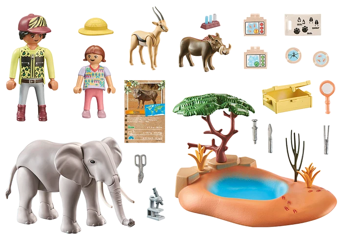 Playmobil - Elephant at the Water Hole (71294)