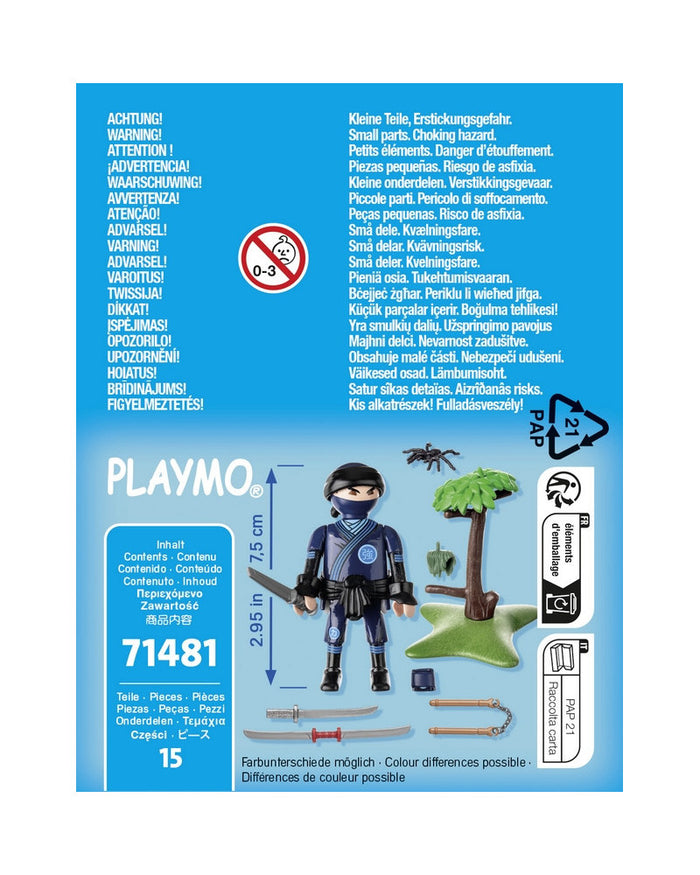 Playmobil - Equipped Ninja 71481