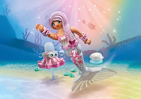 Playmobil - Mermaid with Water Spray Octopus 71477