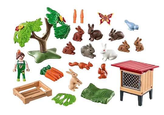 Playmobil - Rabbit Enclosure 71252
