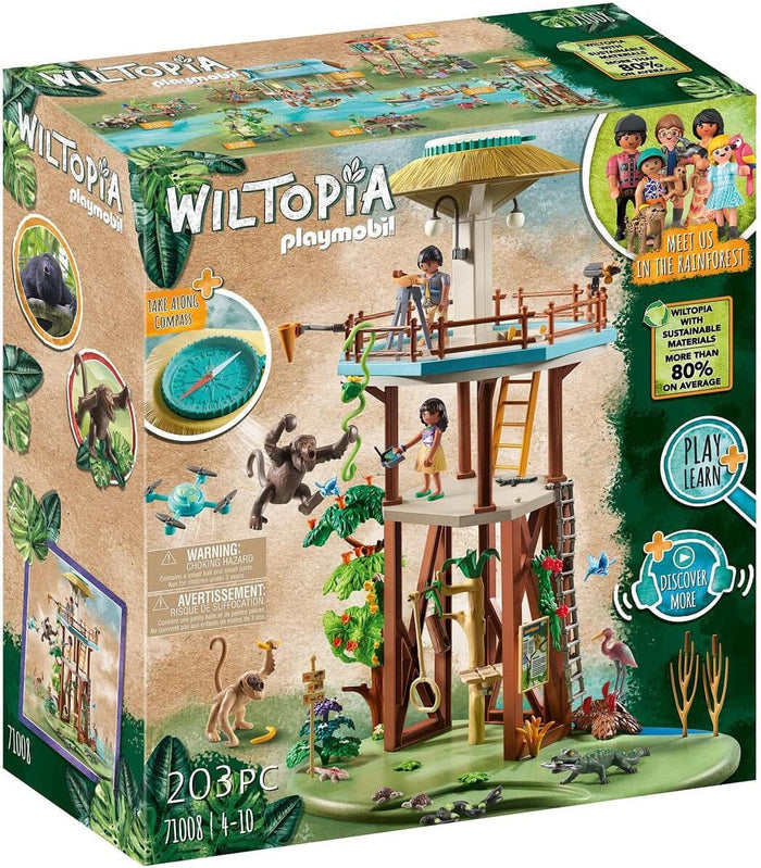 Playmobil - Wiltopia Research Tower with Compass (71008)