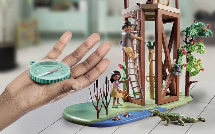 Playmobil - Wiltopia Research Tower with Compass (71008)