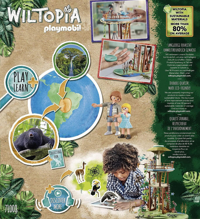 Playmobil - Wiltopia Research Tower with Compass (71008)