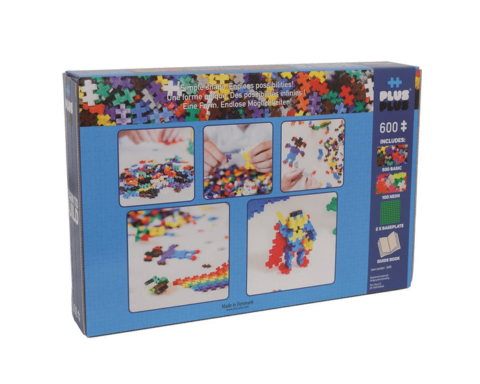 Plus Plus Puzzles - Basic - Learn to Build - 600 Pcs