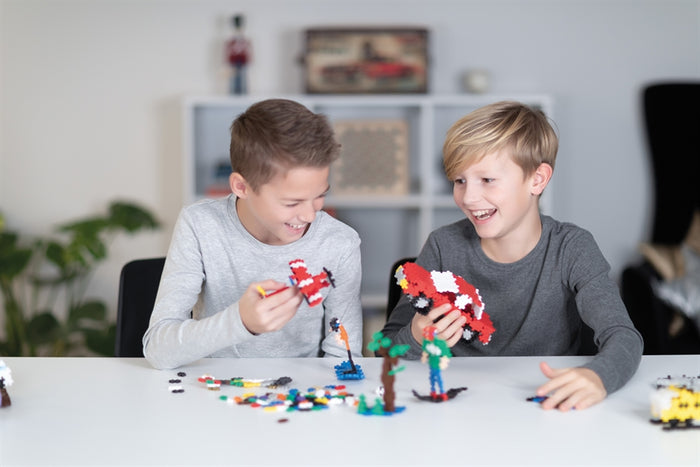 Plus Plus Puzzles - Basic - Learn to Build - 600 Pcs