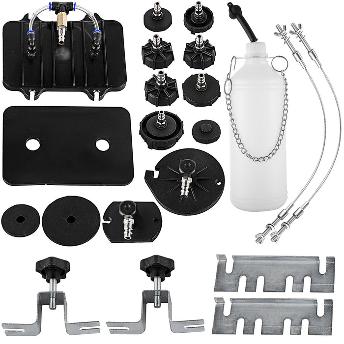 Pneumatic Air Pressure Brake and Clutch Bleeder Valve System Kit