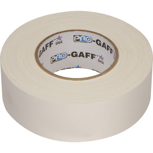 ProTapes Pro Gaffer Tape (2" x 55 yd, White) - Voice and Video Sales