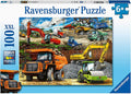 Ravensburger - 100pc Construction Vehicles Puzzle