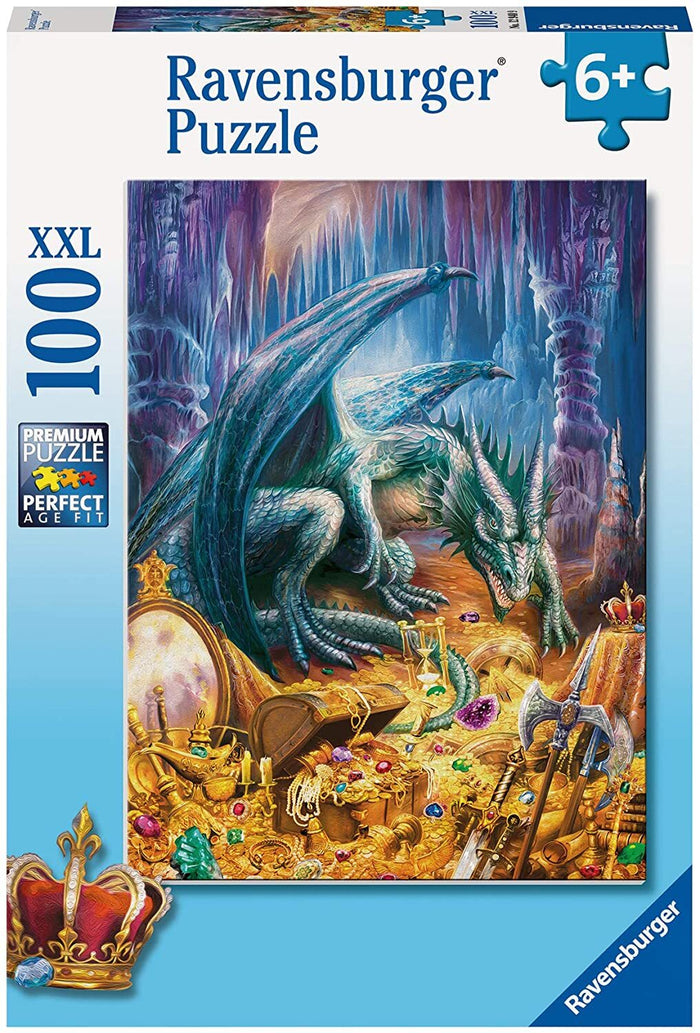 Ravensburger - 100Pc Dragons Treasure Puzzle